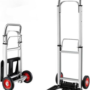 Heavy Duty Folding Hand Truck Trolley on Wheels, Multi Purpose Sack Truck (90 kg max)