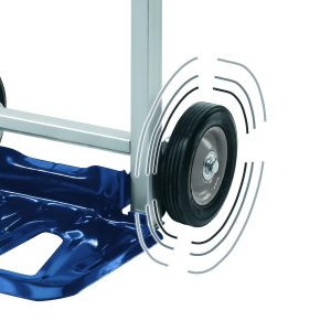 Folding Hand Truck, 90KG Capacity, Aluminum Frame, Extendable Handle Sack Truck